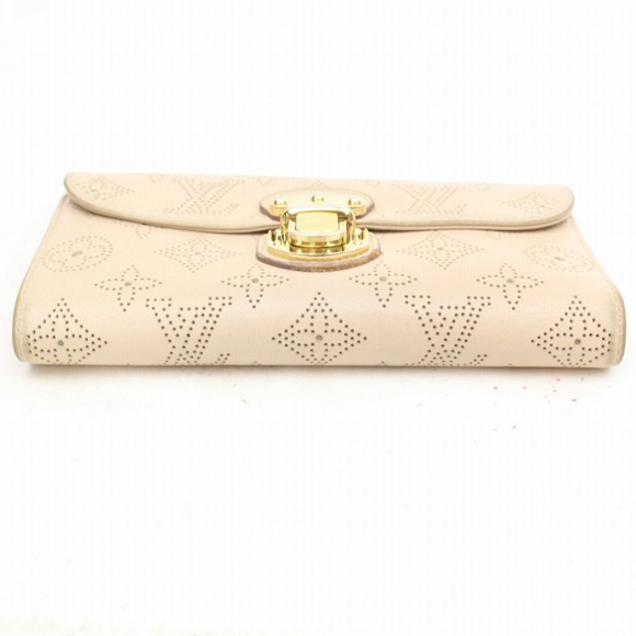 100% Auth Louis Vuitton Portefeuille Amelia Beiges - Picture 3 of 8